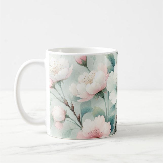Kirschblüte Kaffeetasse (Links)