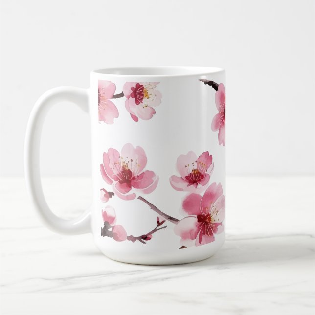 Kirschblüte Kaffeetasse (Links)
