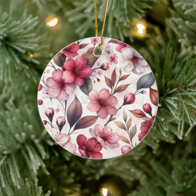 Kirschblüte Keramik Ornament (Baum)