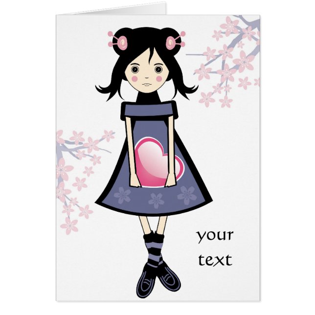 Kirschblüte-Mädchen (Vorne)