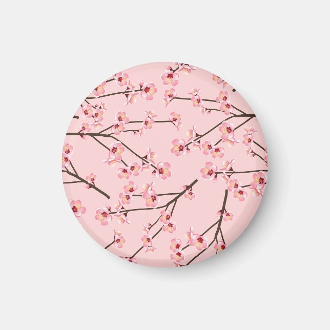 Kirschblüte Magnet (Vorne)