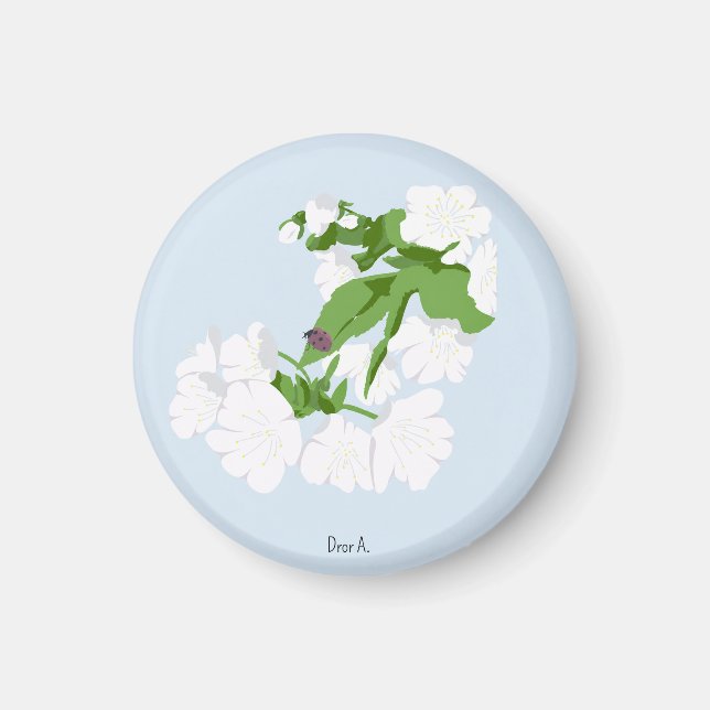 Kirschblüte  magnet (Vorne)