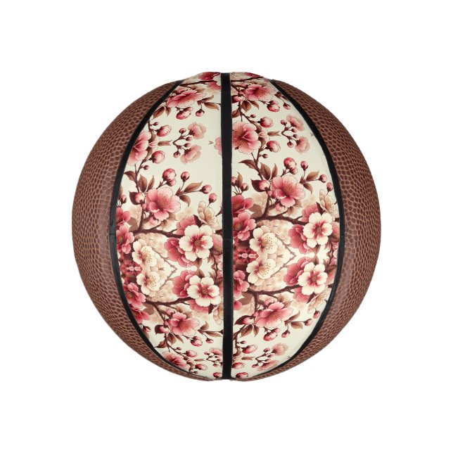 Kirschblüte Mini Basketball (Vertikal)
