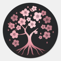 Kirschblüte, Minimalismus, Rosa, Japanisch