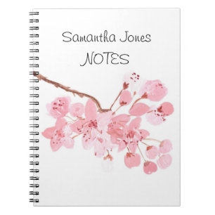 Kirschblüte Nature Sakura Floral Japanisch Notizblock