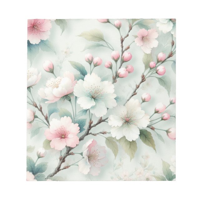 Kirschblüte Notizblock (Vorderseite)