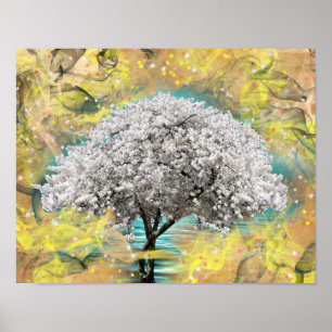 Kirschblüte Poster