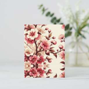 Kirschblüte Postkarte