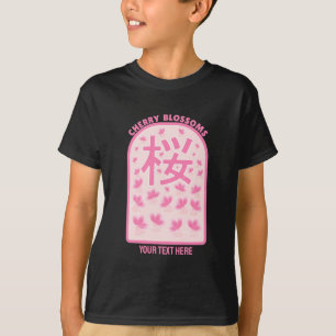 Kirschblüte rosa Blume Japan T-Shirt