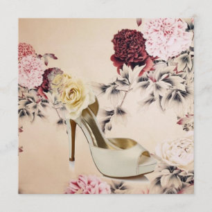 Kirschblüte Rosa Sakura Brautparty Einladung