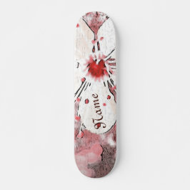 Kirschblüte Rot-Weiß Girlanalsakura Skateboard