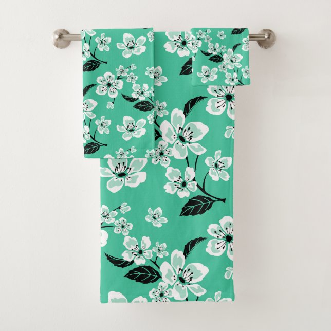 KIRSCHBLÜTE - SAKURA (MINZE) BADHANDTUCH SET (Insitu)