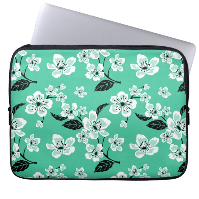 KIRSCHBLÜTE - SAKURA (MINZE) LAPTOPSCHUTZHÜLLE (Vorderseite)