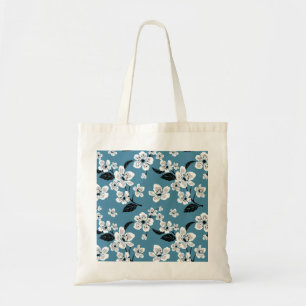KIRSCHBLÜTE - SAKURA (RAUCHBLAU) TRAGETASCHE