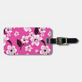 KIRSCHBLÜTE - SAKURA (ROSA) GEPÄCKANHÄNGER
