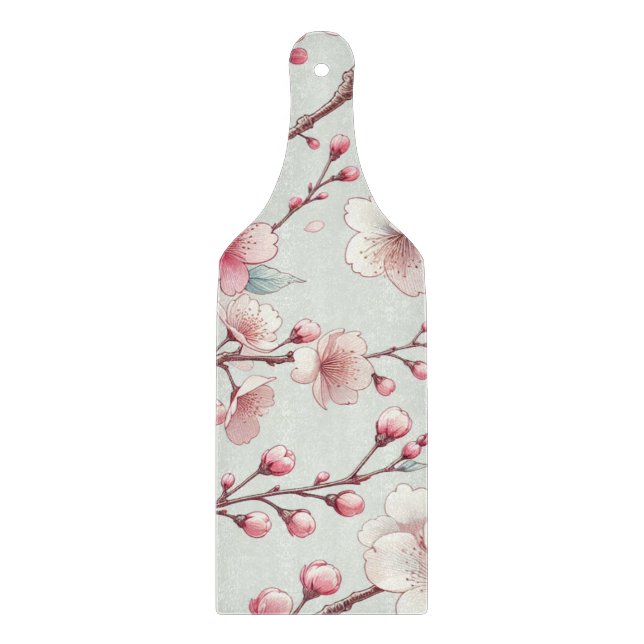 Kirschblüte Schneidebrett (Vorderseite)
