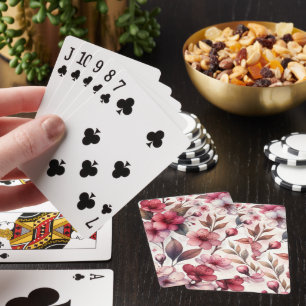 Kirschblüte Spielkarten