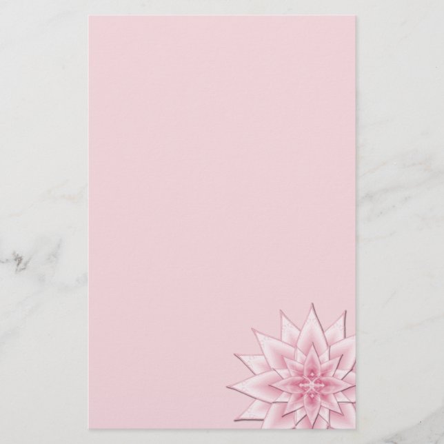 Kirschblüte stationär briefpapier (Vorderseite)