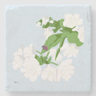 Kirschblüte steinuntersetzer