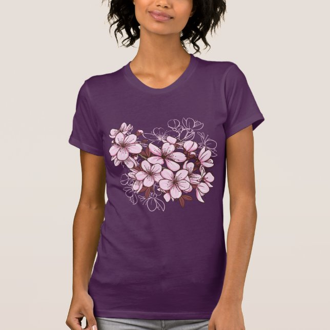 Kirschblüte T-Shirt (Vorderseite)