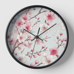 Kirschblüte Uhr