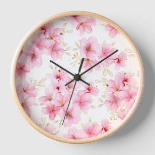 Kirschblüte Uhr