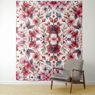 Kirschblüte Wandteppich