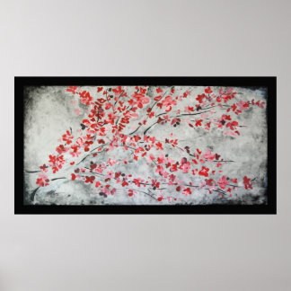 Kirschblüten 1 poster