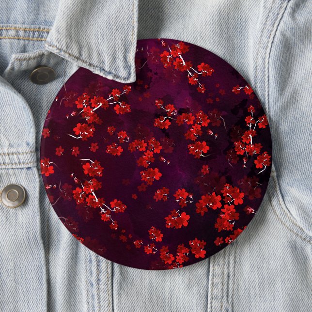 Kirschblüten 3 button (Beispiel)