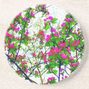 'Kirschblüten-Abstrakt' Untersetzer