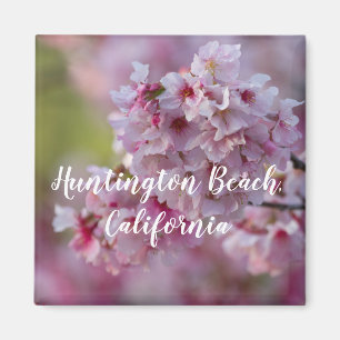 Kirschblüten am Huntington Beach Magnet