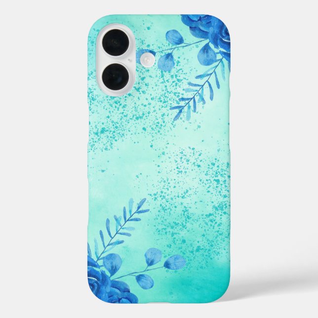 Kirschblüten Aquarell Blumen Case-Mate iPhone Hülle (Rückseite)