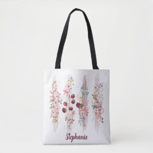Kirschblüten-Aquarell mit Namen