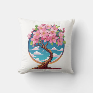 Kirschblüten blühen kissen