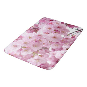 Kirschblüten-Blumen-Bad-Matte Badematte