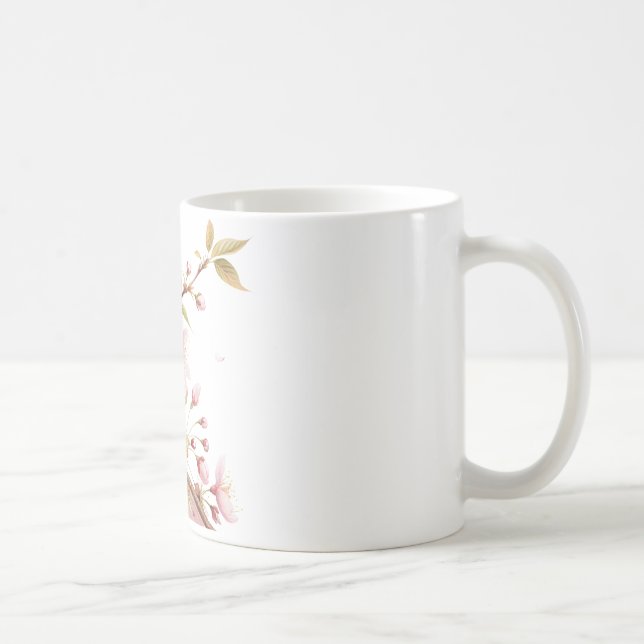 Kirschblüten-Blumen-Klassiker-Tasse Kaffeetasse (Rechts)