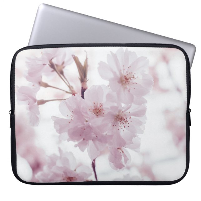 KIRSCHBLÜTEN BLUMEN LAPTOPSCHUTZHÜLLE (Vorderseite)