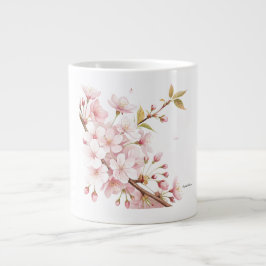 Kirschblüten-Blumen-Spezialitäten-Tasse Jumbo-Tasse