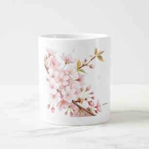 Kirschblüten-Blumen-Spezialitäten-Tasse Jumbo-Tasse