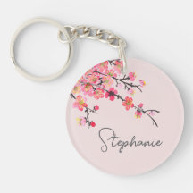 Kirschblüten-Brautjungferngeschenk rosa floral