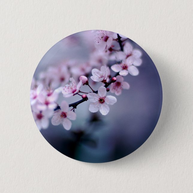 Kirschblüten Button (Vorderseite)