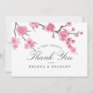 Kirschblüten   Danke zur Hochzeit