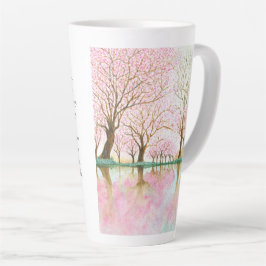 Kirschblüten der Liebe - Muttertag Milchtasse