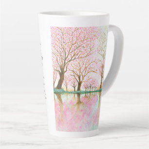Kirschblüten der Liebe - Muttertag Milchtasse