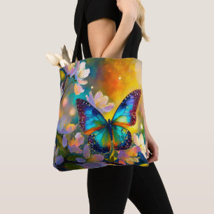 Kirschblüten-Fantasie-Sonnenaufgang-Schmetterling