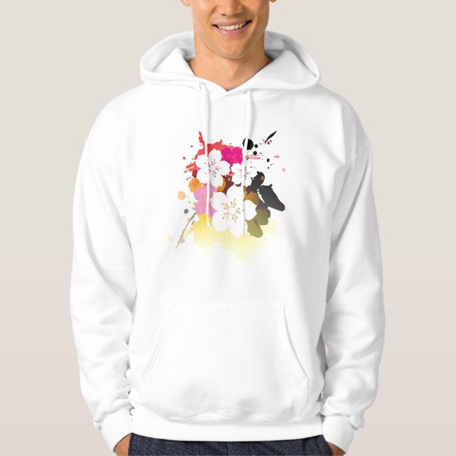Kirschblüten-Festival Hoodie (Vorderseite)