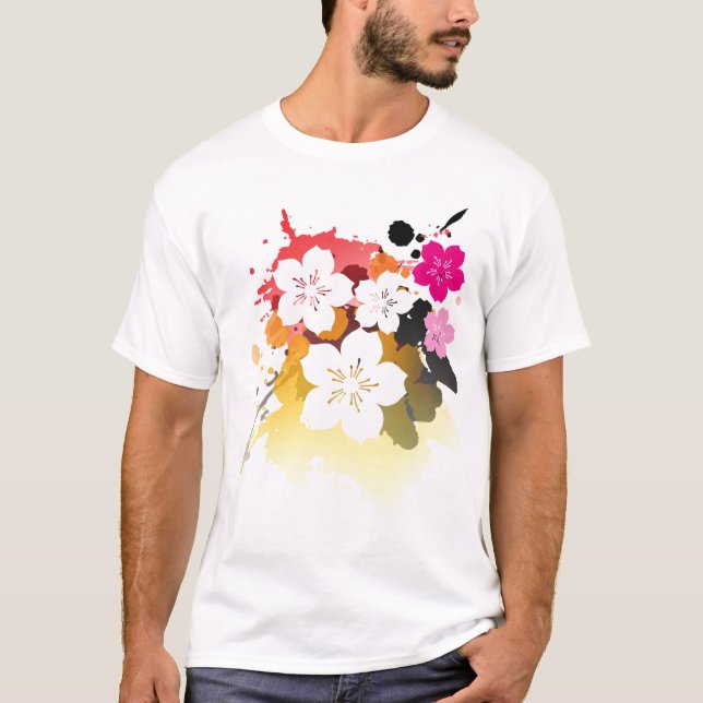 Kirschblüten-Festival T-Shirt (Vorderseite)