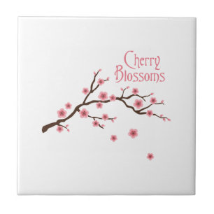 Kirschblüten Fliese