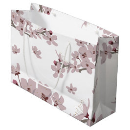 Kirschblüten Floating-Blume Große Geschenktüte
