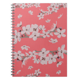 Kirschblüten Floating-Blume Notizblock